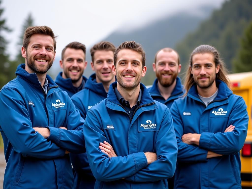 Das professionelle Team von AlpineVine Recovery
